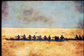 Kayak Canoes 155012 Outrigger Canoe Racing Vancouver, B.C. A4 Limited Edition Watercolour Print