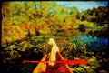 Kayak Canoes 155020 Canoe And Poodle A4 Limited Edition Watercolour Print