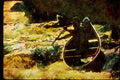 Kayak Canoes 155062 Solo Canoe March River, Quebec A4 Limited Edition Watercolour Print