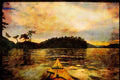 Kayak Canoes 155077 Kayak Bow Vancouver Island A4 Limited Edition Watercolour Print