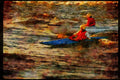 Kayak Canoes 155097 Kayak And Canoe Ottawa River A4 Limited Edition Watercolour Print
