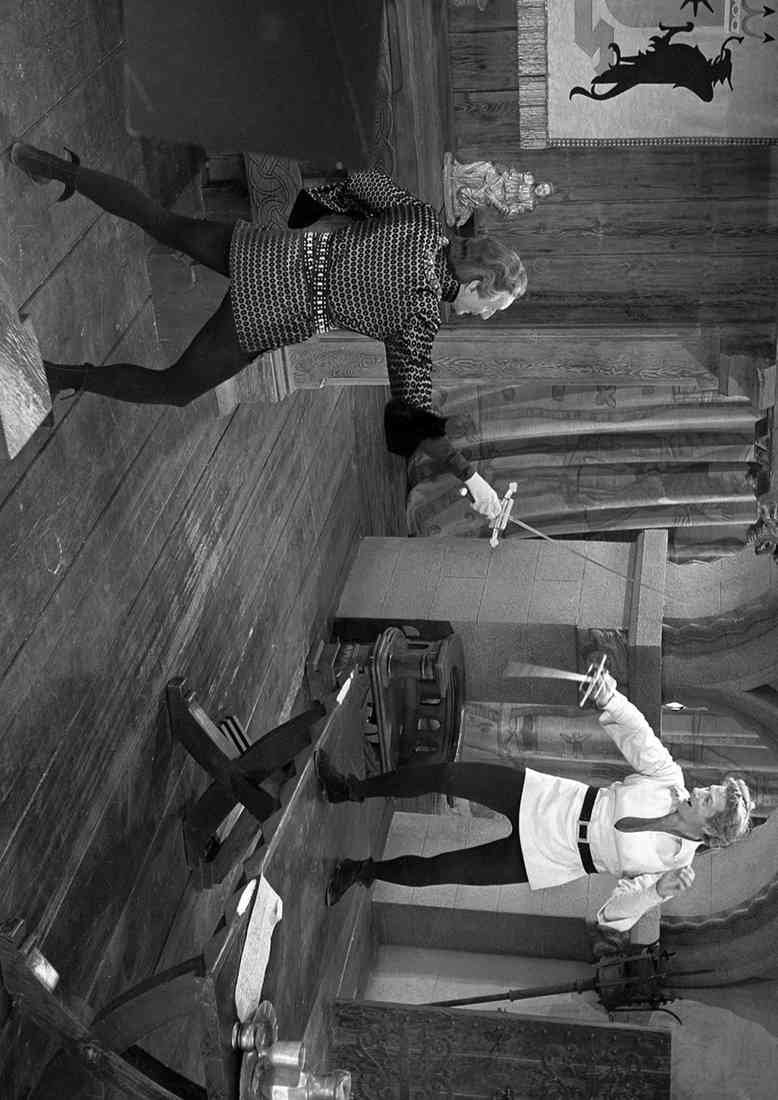 Kaye Danny Court Jester The 2 CROPPED A4 Photo Print