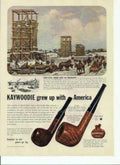 Kaywoodie Winter Scene Vintage Retro Advert Ads A4 Photo Print