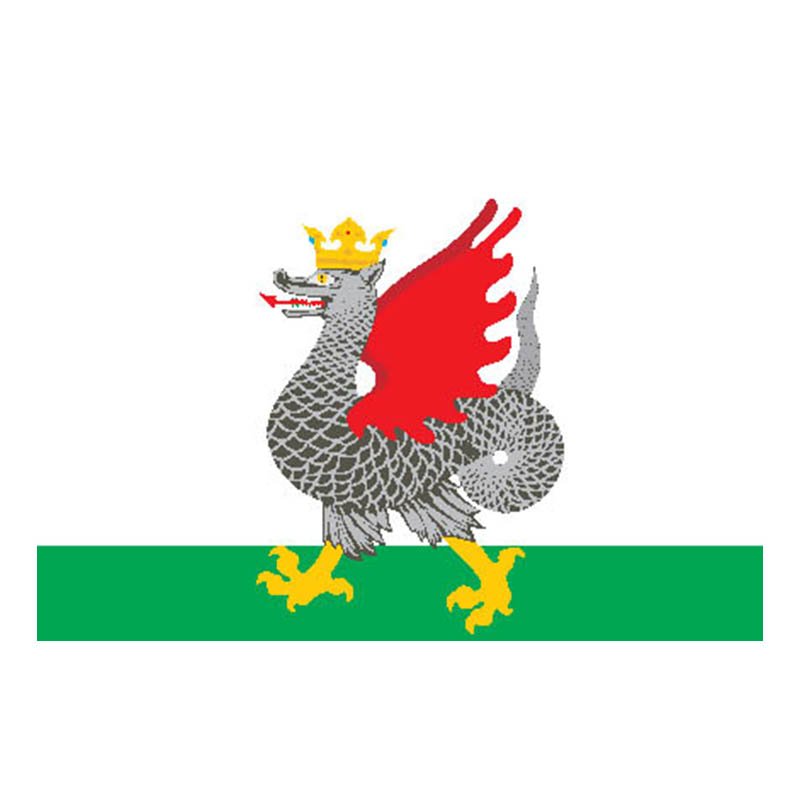 Kazan City Flag N6864 A4 Photo Print