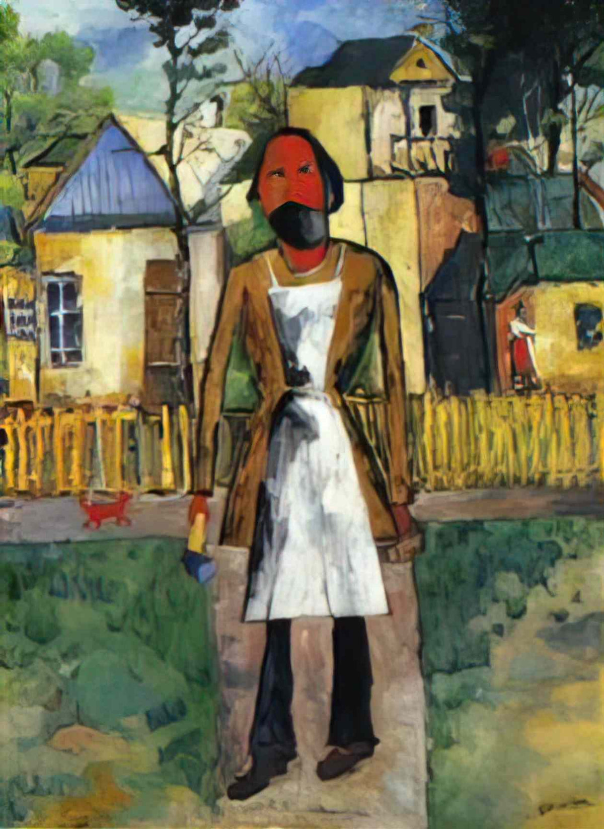 Kazimir Malevich carpenter Art A4 Photo Print