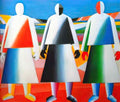 Kazimir Malevich attentive worker 1913 2 Art A4 Photo Print