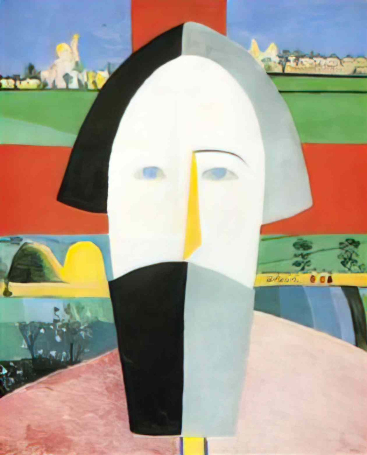 Kazimir Malevich bauhausbuch kontrastierende suprematistische element 2 Art A4 Photo Print