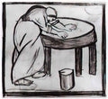 Kazimir Malevich carpenter 1911 2 Art A4 Photo Print