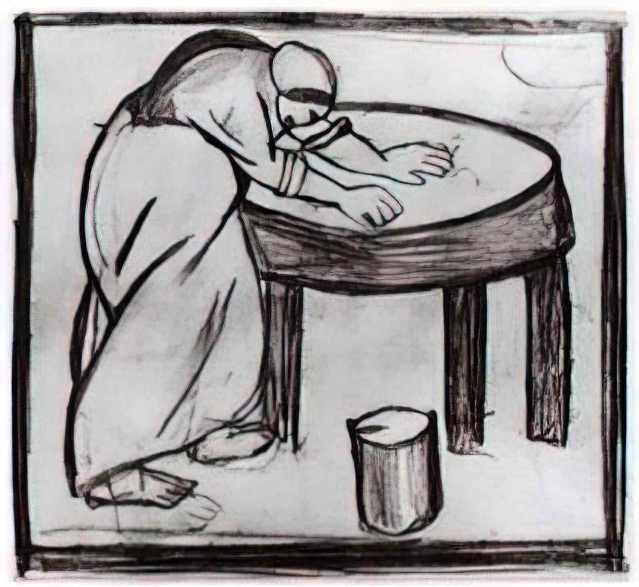 Kazimir Malevich carpenter 1911 2 Art A4 Photo Print