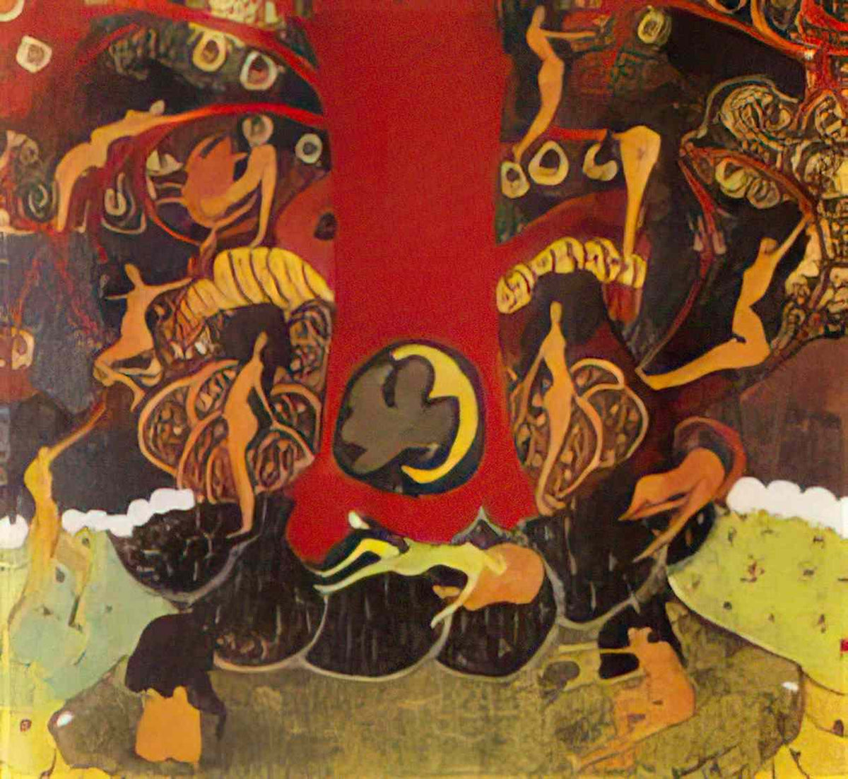 Kazimir Malevich oak and dryads 1908 Art A4 Photo Print
