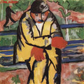 Kazimir Malevich on the boulevard Art A4 Photo Print