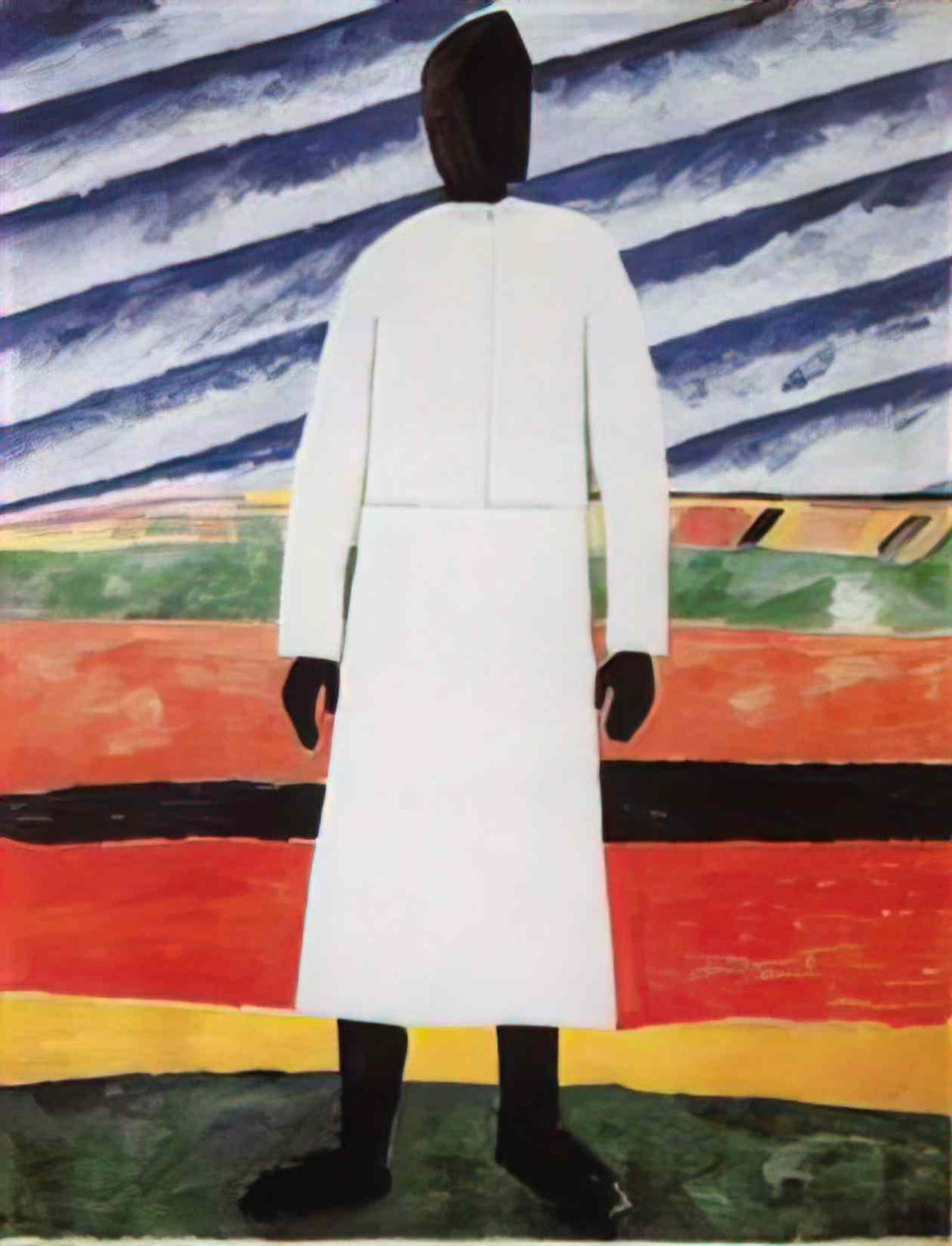 Kazimir Malevich peasant woman Art A4 Photo Print