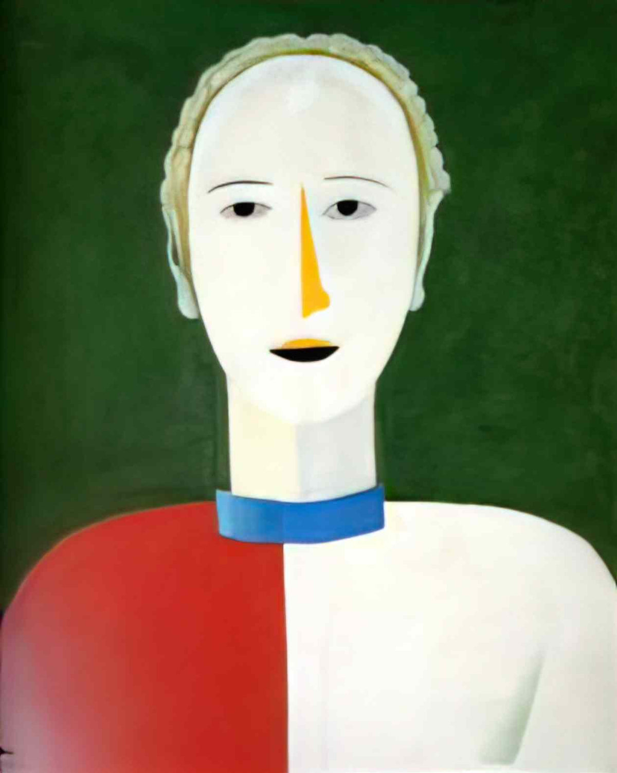 Kazimir Malevich portrait of a woman Art A4 Photo Print