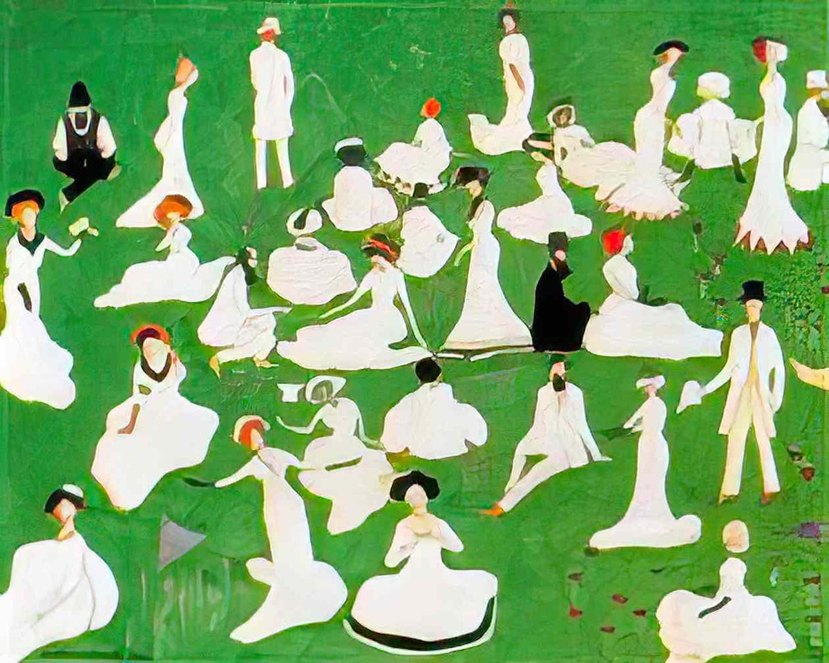 Kazimir Malevich laundress 1 2 Art A4 Photo Print