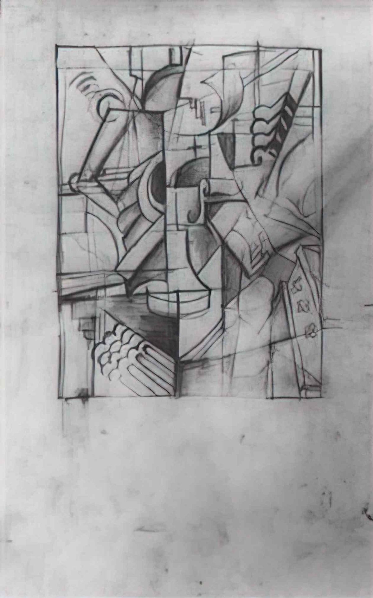 Kazimir Malevich man with horse Art A4 Photo Print