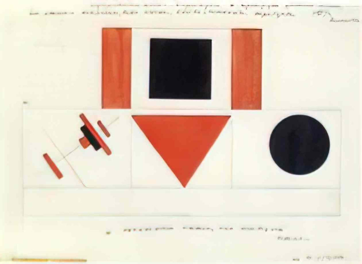Kazimir Malevich neron 1913 Art A4 Photo Print