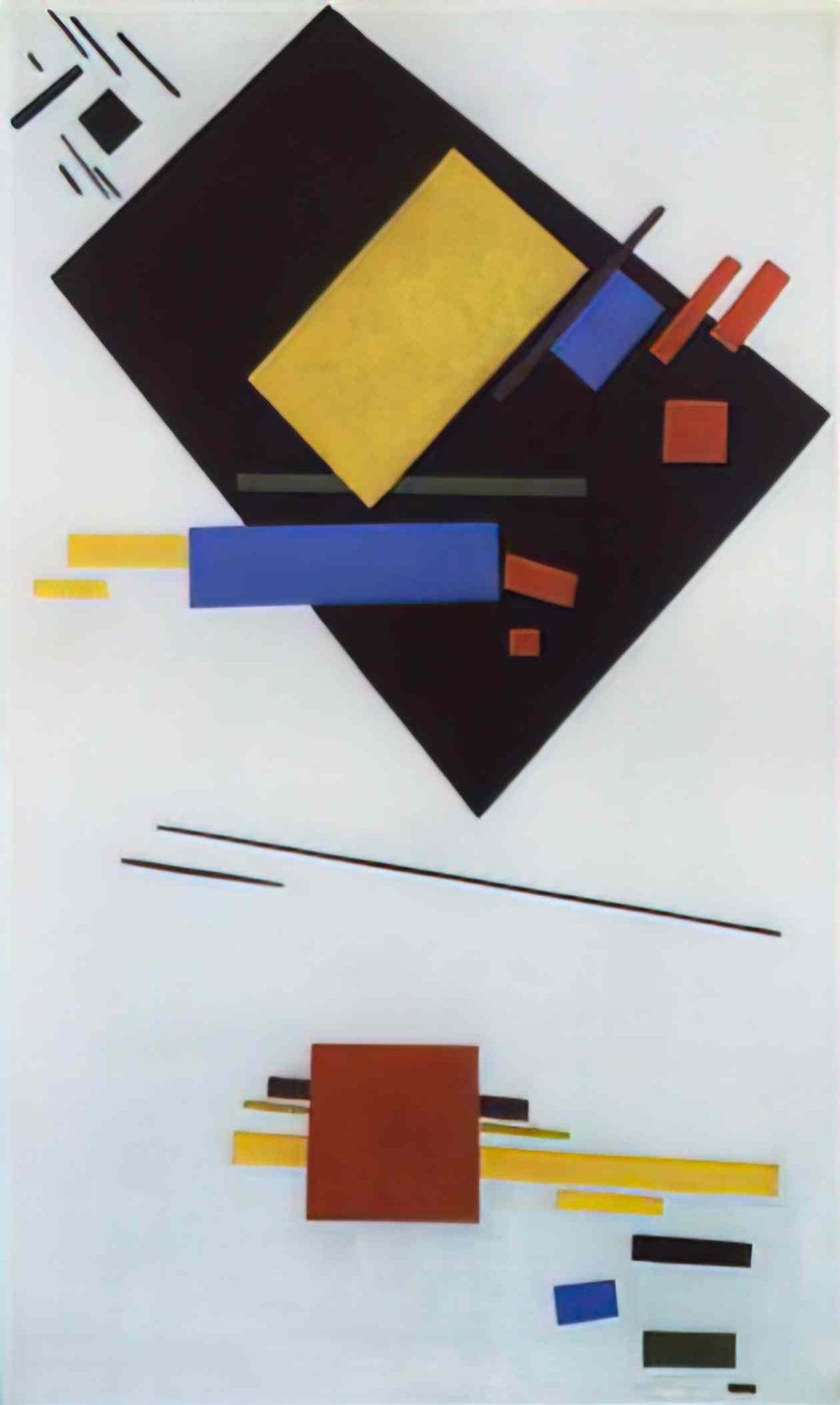 Kazimir Malevich suprematism 1915 7 Art A4 Photo Print