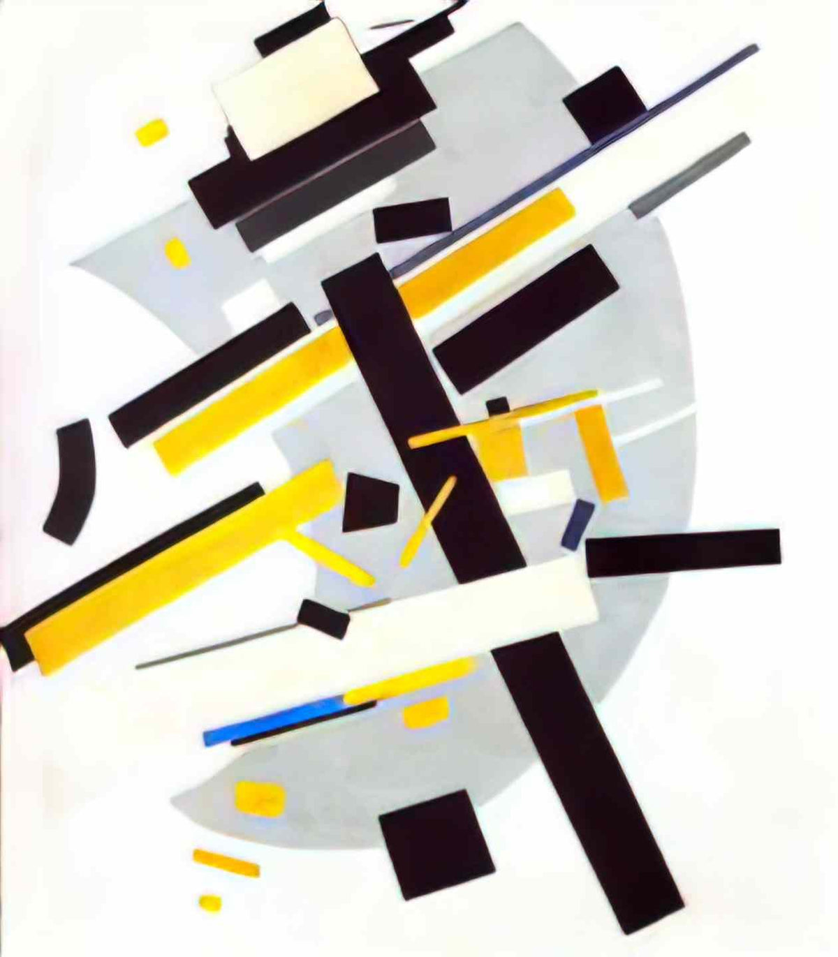 Kazimir Malevich portrait of ivan kliun 1913 2 Art A4 Photo Print