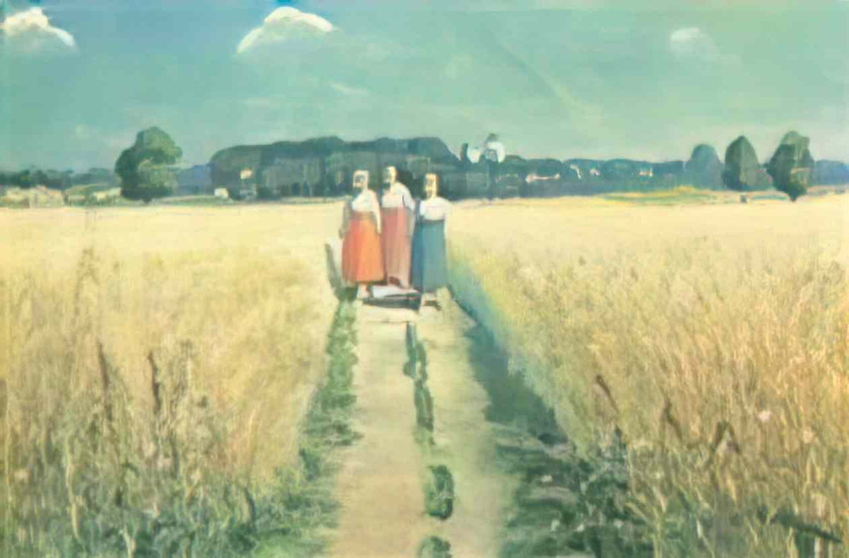 Kazimir Malevich sisters 1910 2 Art A4 Photo Print