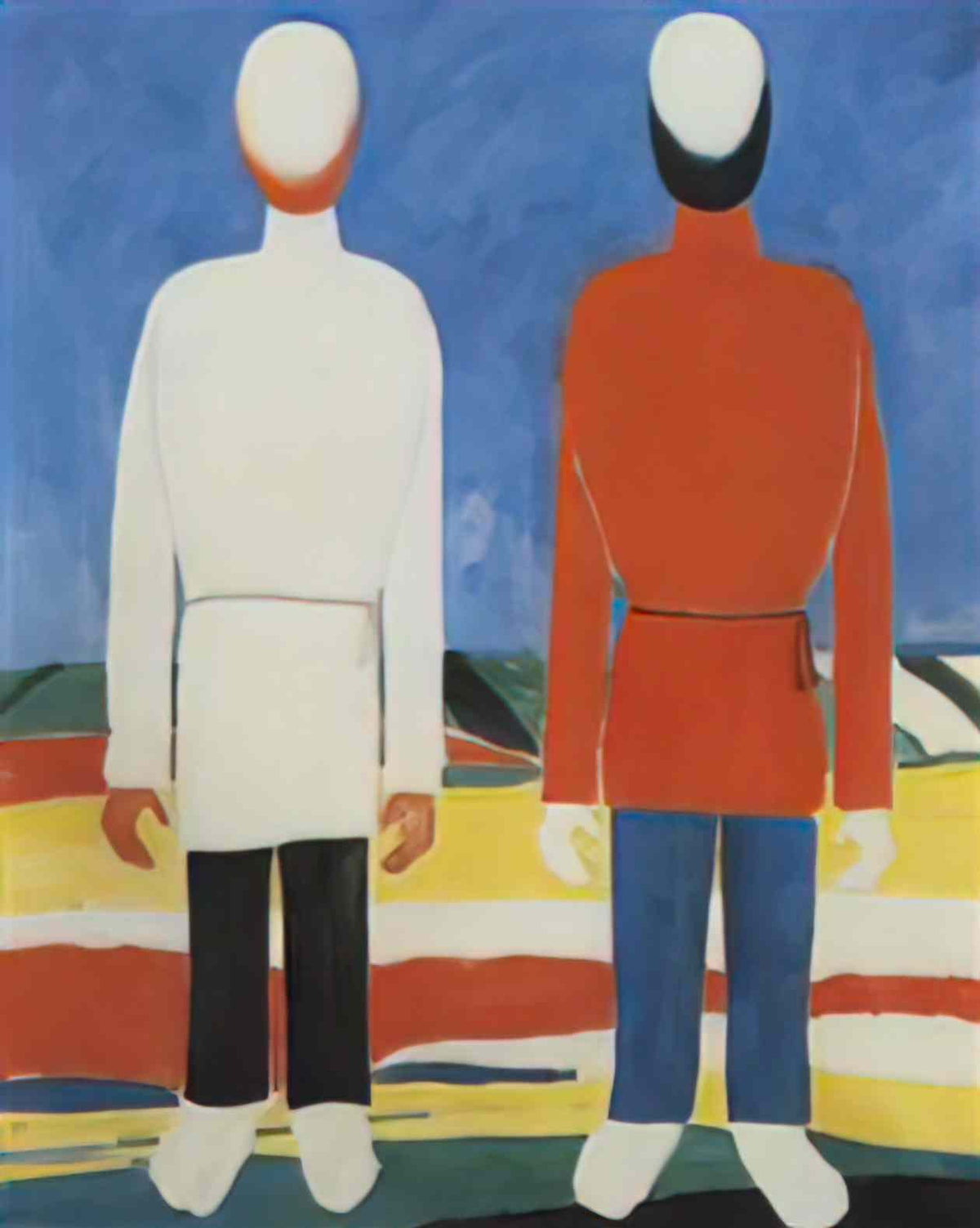 Kazimir Malevich spotrsmeny 1931 2 Art A4 Photo Print