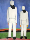 Kazimir Malevich spotrsmeny 1931 Art A4 Photo Print