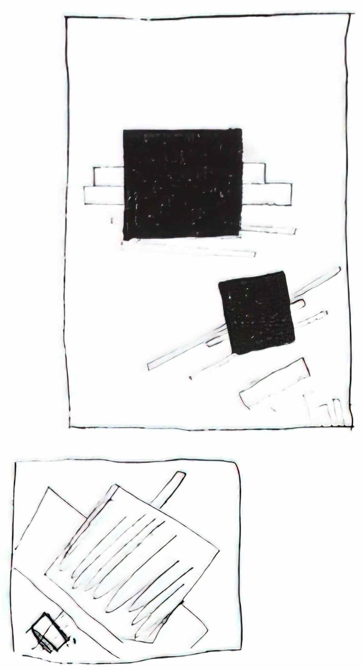 Kazimir Malevich spring garden in blossom 1904 Art A4 Photo Print