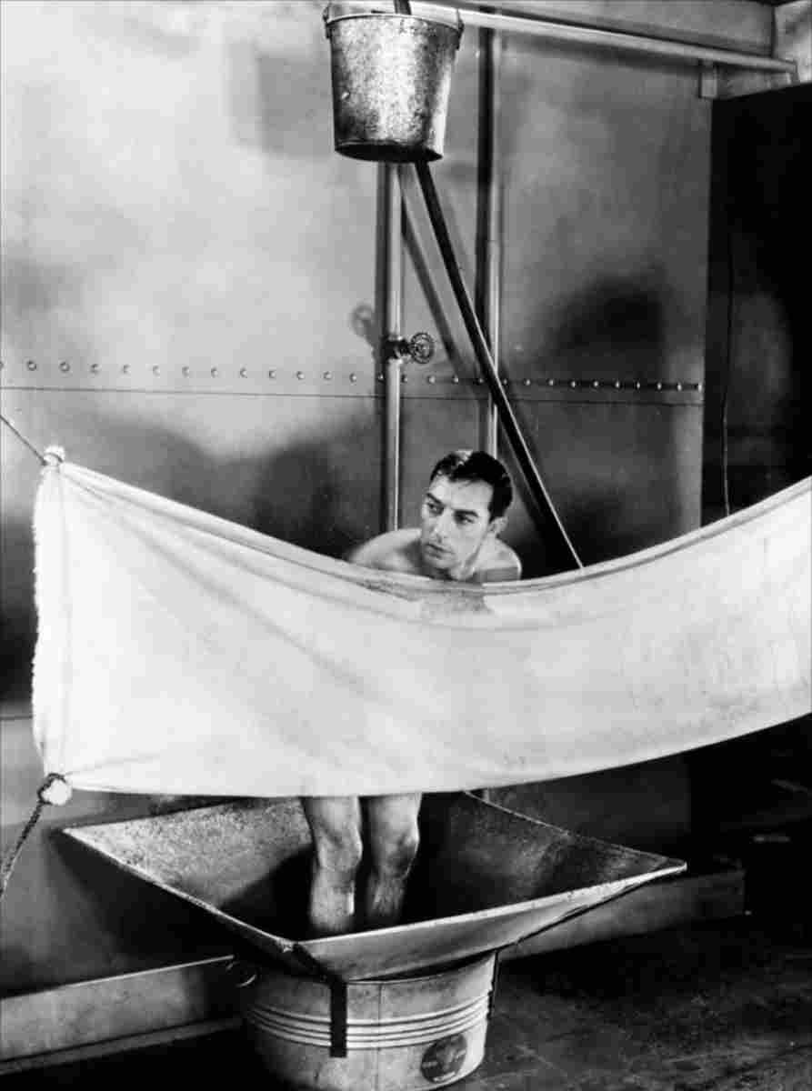 Keaton Buster Doughboys 4 film star poster A4 Photo Print