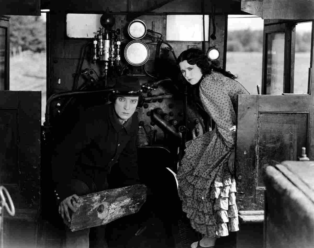 Keaton Buster General The 2 film star poster A4 Photo Print
