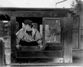 Keaton Buster General The 5 film star poster A4 Photo Print