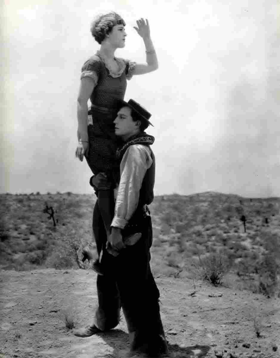 Keaton Buster Go West 1 film star poster A4 Photo Print