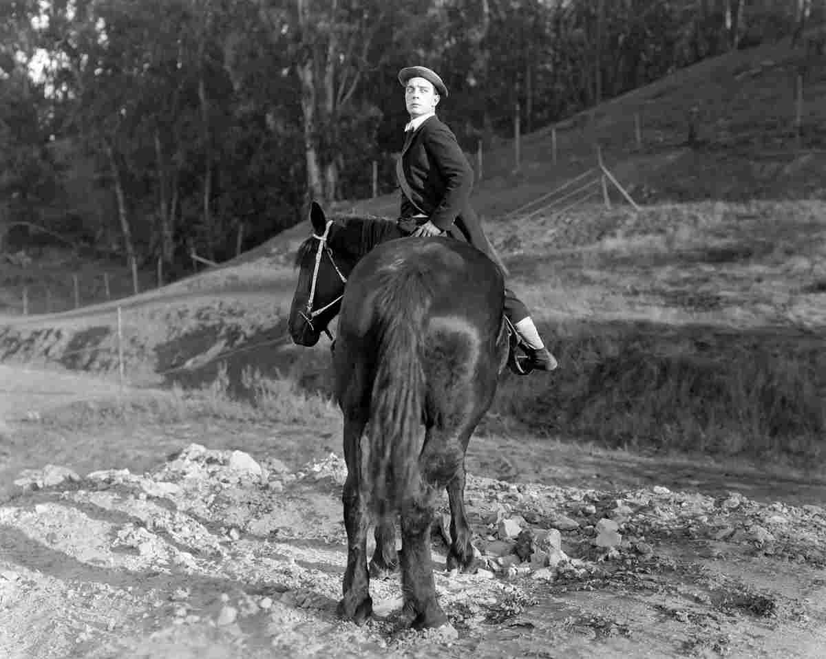 Keaton Buster Hard Luck 1 film star poster A4 Photo Print