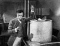 Keaton Buster Navigator The 5 film star poster A4 Photo Print