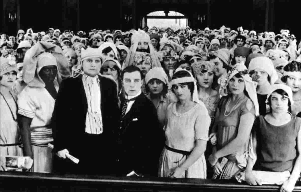 Keaton Buster Seven Chances z1 film star poster A4 Photo Print