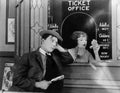 Keaton Buster Sherlock Jr 1 film star poster A4 Photo Print