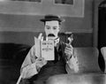 Keaton Buster Sherlock Jr 3 film star poster A4 Photo Print