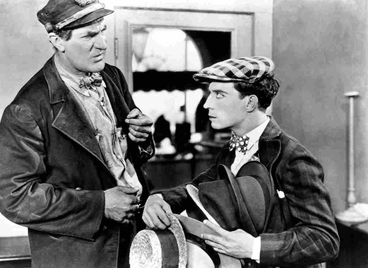 Keaton Buster Steamboat Bill Jr 3 film star poster A4 Photo Print