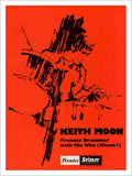 Keith Moon Premier Drums Vintage Retro Advert Poster A4 Photo Print