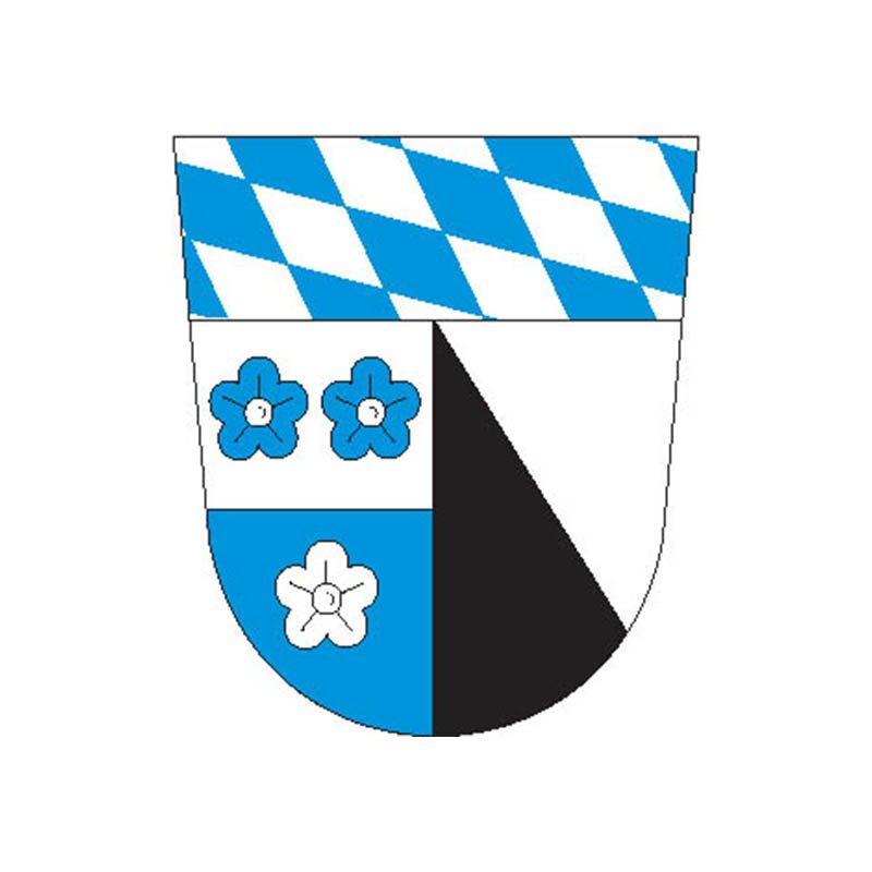 Kelheim Kreis Coat Of Arms N4504 A4 Photo Print