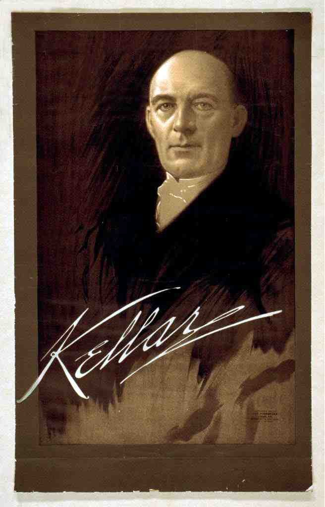 Kellar 5 Magic Magician Vintage A4 Photo Print