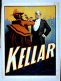 Kellar Champagne Magic Vintage Retro Advert Poster A4 Photo Print