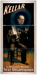 Kellar Decapitation Poster 1 Vintage Retro Advert Poster A4 Photo Print