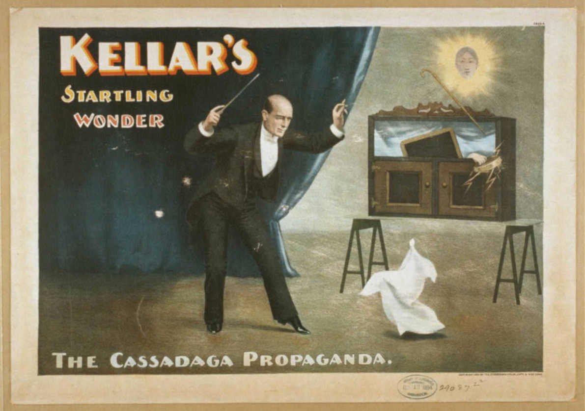 Kellar Startling Wonder Vintage Retro Advert Poster A4 Photo Print
