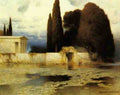 Keller Ferdinand A Classical Landscape A4 Photo Print