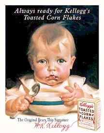 Kelloggs Baby 20 advert A4 Photo Print