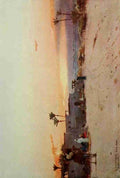 Kelly Robert Talbot 1861 1934 Egypt 1903 A Fellah village A4 Photo Print