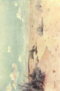 Kelly Robert Talbot 1861 1934 Egypt 1903 A desert study at Tel El Kebir A4 Photo Print