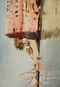 Kelly Robert Talbot 1861 1934 Egypt 1903 A ruined palace at Mit Gamr A4 Photo Print
