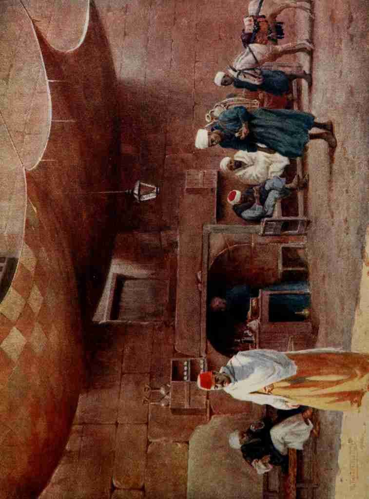 Kelly Robert Talbot 1861 1934 Egypt 1903 An Arab cafe in Cairo Vintage A4 Photo Print