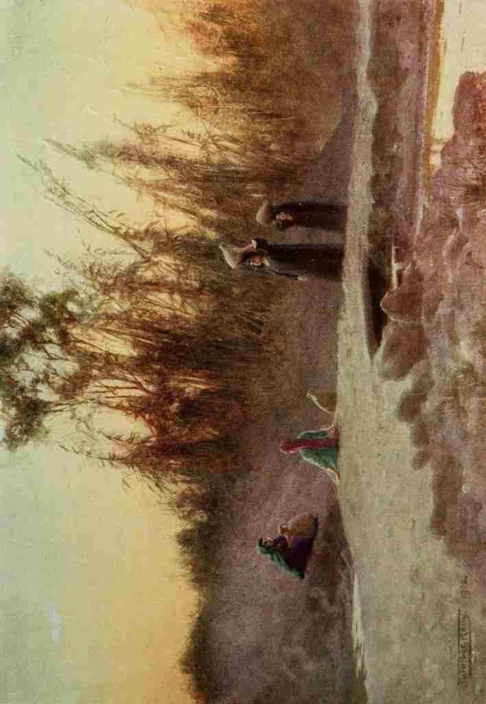 Kelly Robert Talbot 1861 1934 Egypt 1903 At the well A4 Photo Print