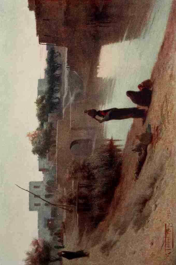 Kelly Robert Talbot 1861 1934 Egypt 1903 Evening at Fakus A4 Photo Print